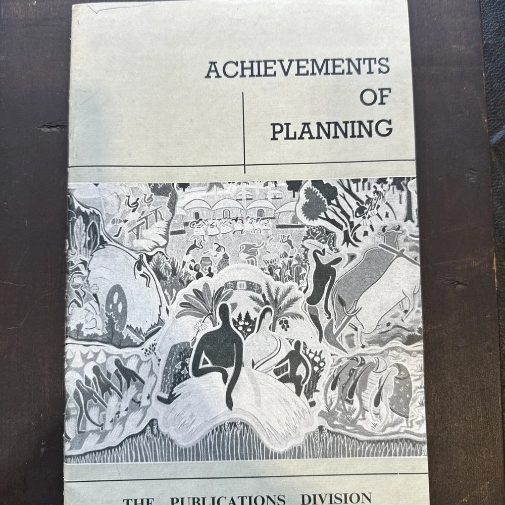 Vintage RARE Achievements Of Planning Government Of India Booklet 1960
